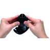 Master Series Plug Tunnel Clawed Noir 9 x 10.5 cm